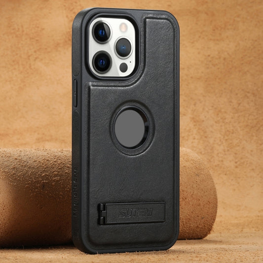 Funda trasera de cuero para teléfono Suteni ...