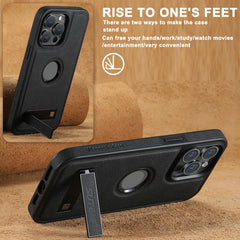 Funda para teléfono Suteni G2 Magsafe Litchi...