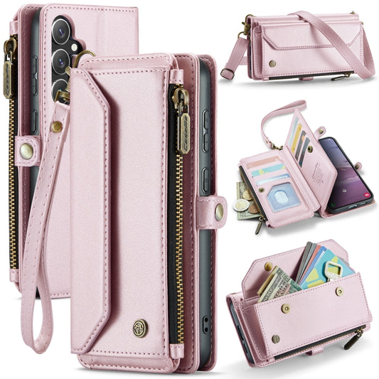Estuche para teléfono de cuero antirrobo con...