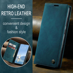 Funda de cuero para teléfono con tapa horizo...