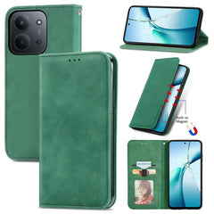 Funda de cuero para teléfono con tapa magnét...