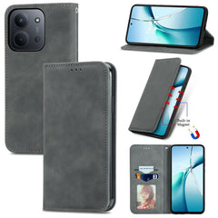 Funda de cuero para teléfono con tapa magnét...