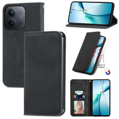 Funda de cuero para teléfono con tapa magnét...