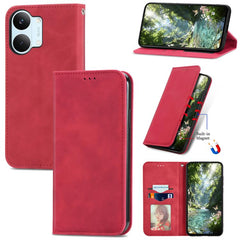 Funda de cuero para teléfono con tapa magnét...