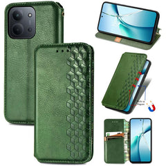 Funda de cuero magnética para teléfono con r...