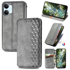 Funda de cuero magnética para teléfono con r...