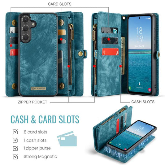 Funda de cuero desmontable y multifuncional ...