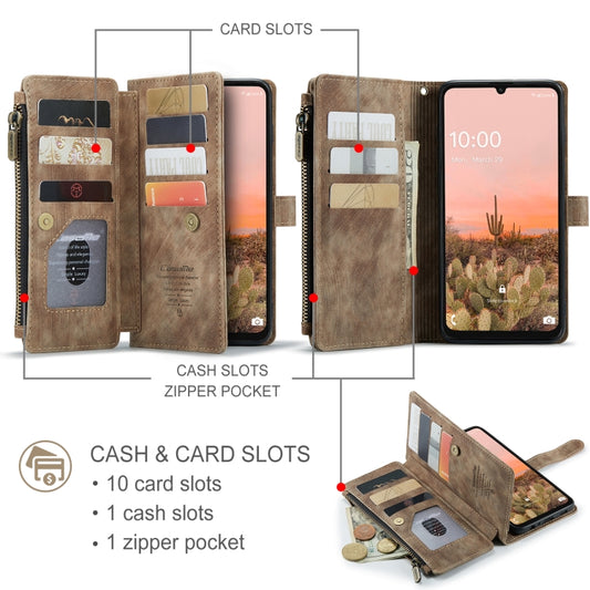 Funda de cuero para teléfono CaseMe C30 con ...