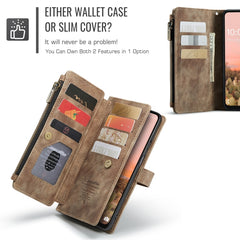Funda de cuero para teléfono CaseMe C30 con ...
