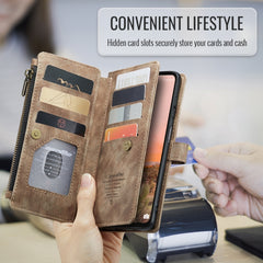 Funda de cuero para teléfono CaseMe C30 con ...