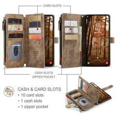 Funda de cuero para teléfono CaseMe C30 con ...