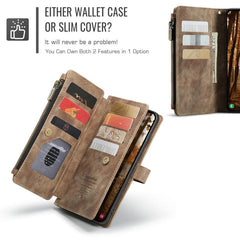 Funda de cuero para teléfono CaseMe C30 con ...