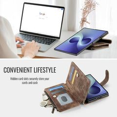 Funda de cuero para teléfono CaseMe C30 con ...