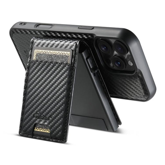 Estuche para teléfono Suteni H19 Carbon Fibe...
