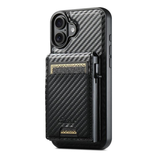 Estuche para teléfono Suteni H19 Carbon Fibe...