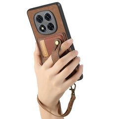 Funda de cuero para teléfono con parte trase...