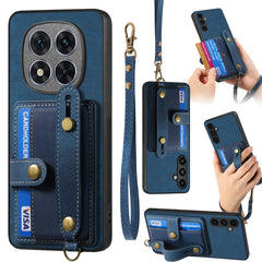 Funda de cuero para teléfono con parte trase...