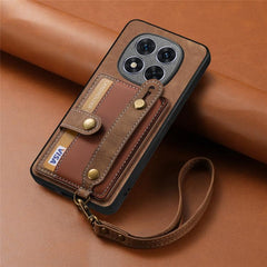 Funda de cuero para teléfono con parte trase...