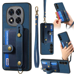 Funda de cuero para teléfono con parte trase...