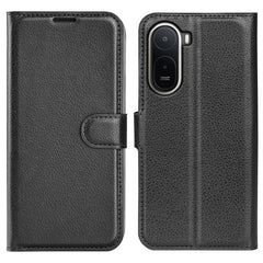 Funda de cuero con tapa horizontal y textura...