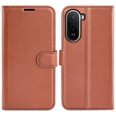 Funda de cuero con tapa horizontal y textura...