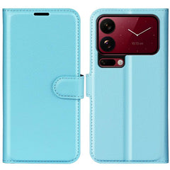 Funda de cuero con tapa horizontal y textura...