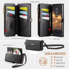 Funda tipo cartera de piel CaseMe C39 con bl...