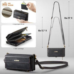 Funda tipo cartera de piel CaseMe C39 con bl...