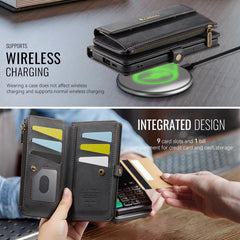 Funda tipo cartera de piel CaseMe C39 con bl...