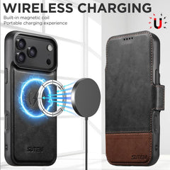 Funda para teléfono Suteni Q06 2 en 1 multif...
