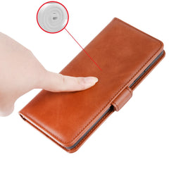 Estuche de cuero para teléfono celular con s...
