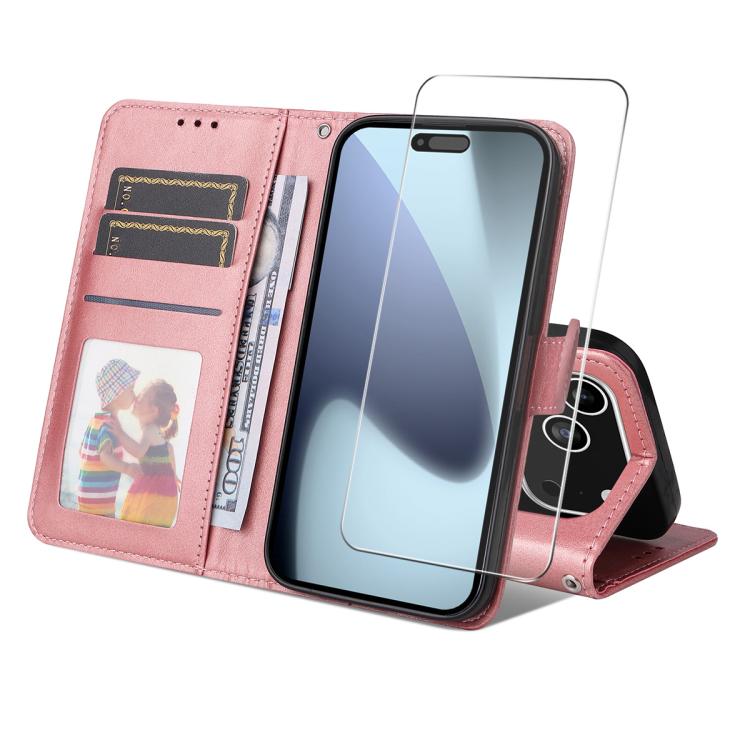 Funda para teléfono ENKAY Card Wallet de pie...