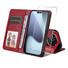 Funda para teléfono ENKAY Card Wallet de pie...