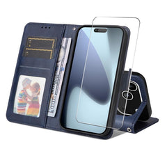 Funda para teléfono ENKAY Card Wallet de pie...
