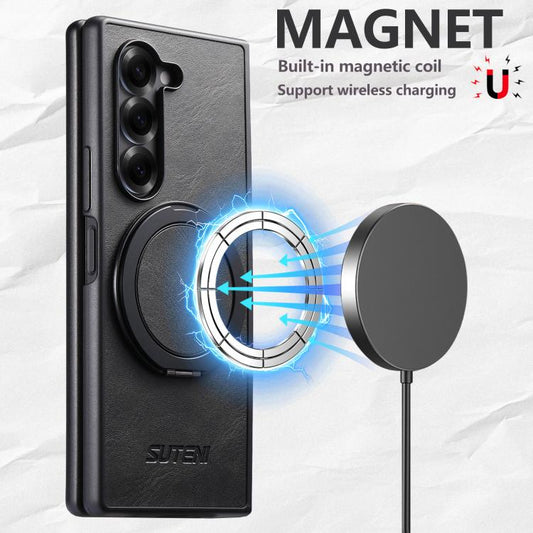 Funda para teléfono Suteni G3 Oil Wax con so...