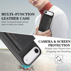 Funda de cuero plegable tipo cartera Kalebol...