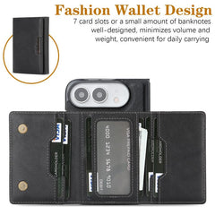 Funda de cuero plegable tipo cartera Kalebol...
