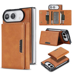 Funda de cuero plegable tipo cartera Kalebol...