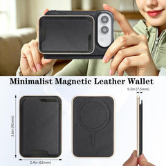 Funda de cuero para teléfono Kalebol Slim Ma...