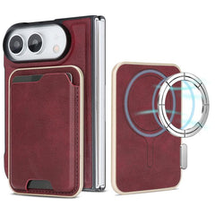 Funda de cuero para teléfono Kalebol Slim Ma...