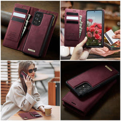 Funda de cuero tipo cartera desmontable Case...