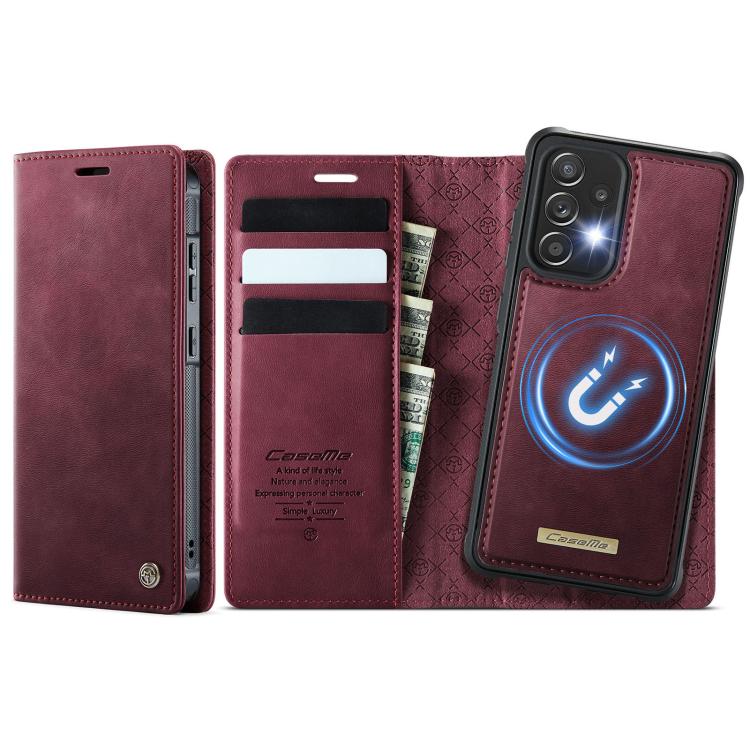 Funda de cuero tipo cartera desmontable Case...
