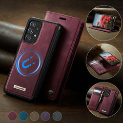 Funda de cuero tipo cartera desmontable Case...
