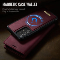 Funda de cuero tipo cartera desmontable Case...