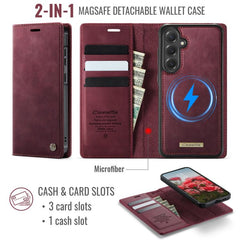 Funda de cuero tipo cartera desmontable Case...