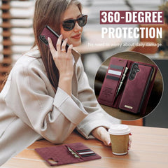 Funda de cuero tipo cartera desmontable Case...