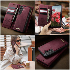Funda de cuero tipo cartera desmontable Case...