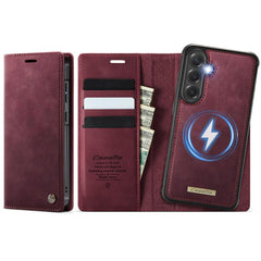 Funda de cuero tipo cartera desmontable Case...