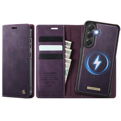 Funda de cuero tipo cartera desmontable Case...