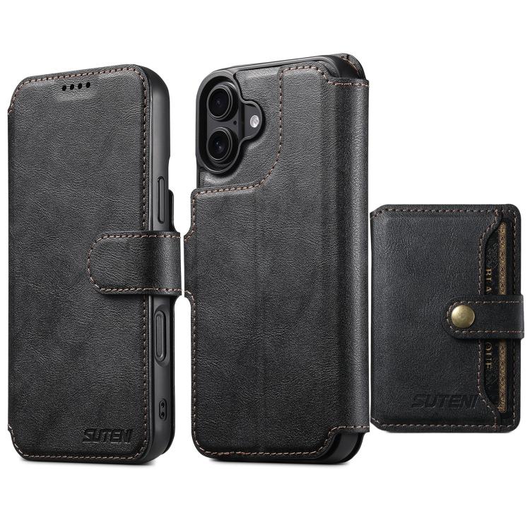 Funda de cuero para teléfono Suteni Q05S1 3 ...